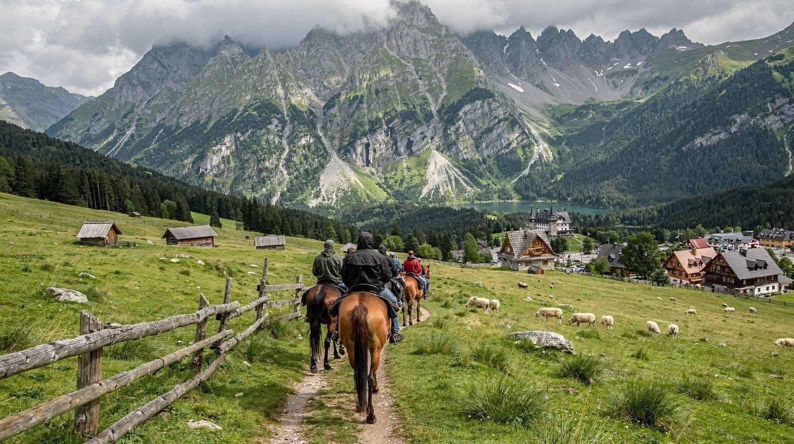 Horse riding around Zakopane