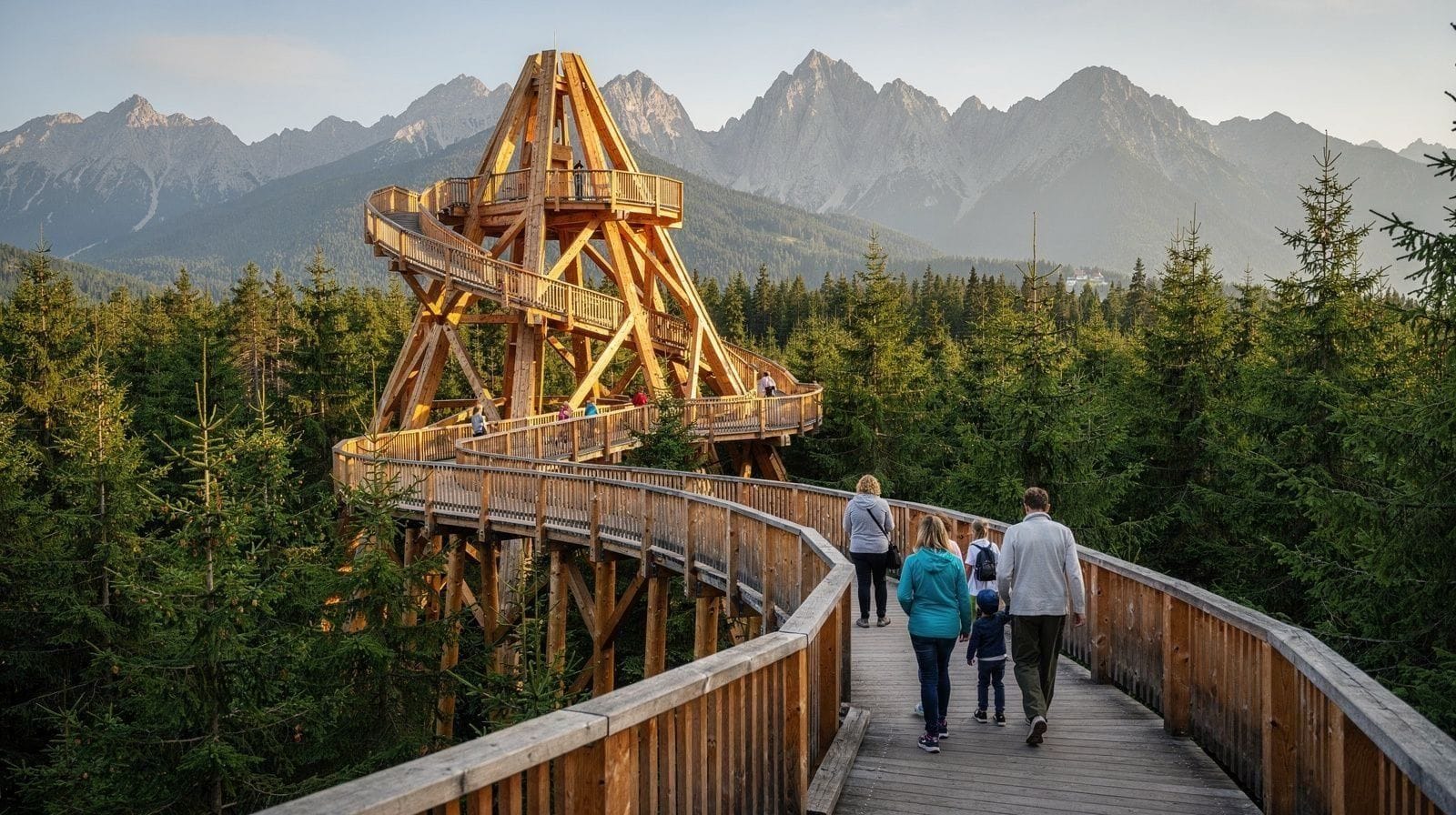 Le parcours dans les arbres de Bachledka à Ždiar : une excursion slovaque au départ de Zakopane