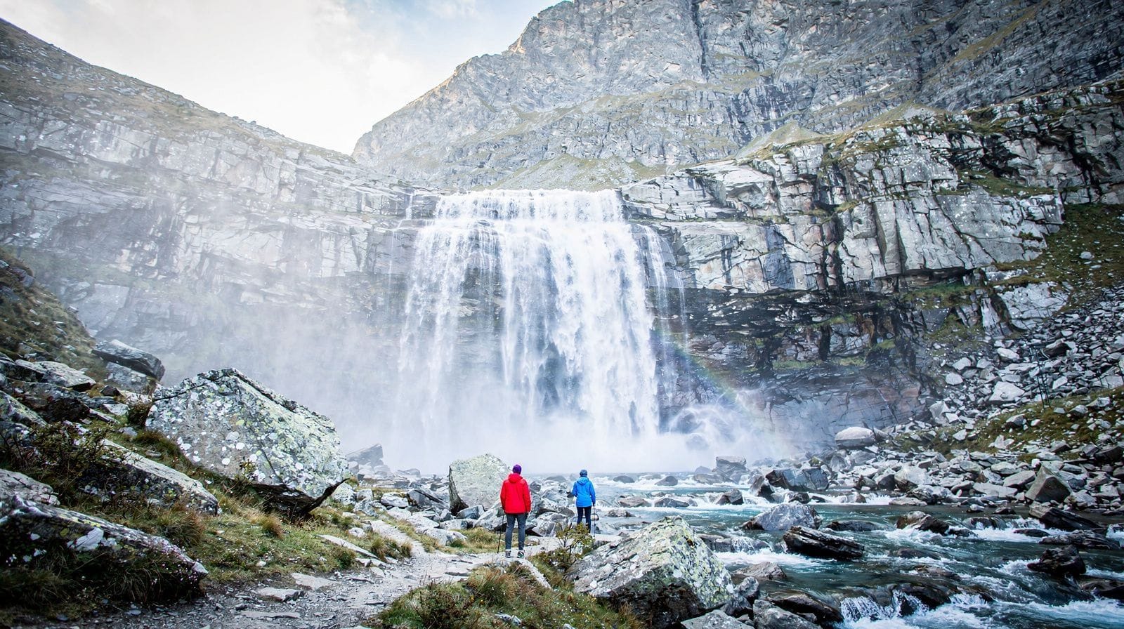 La vallée des Cinq Lacs polonais et la cascade Siklawa