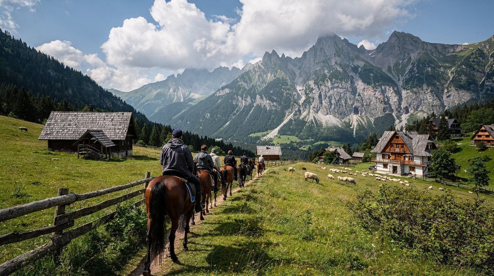 Balade à cheval à Zakopane et dans les contreforts des Tatras