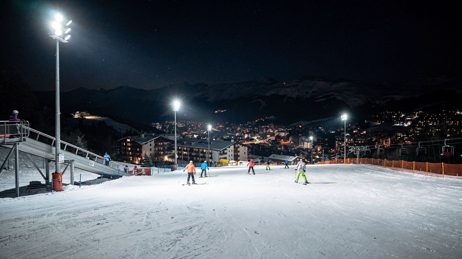 Ski nocturne et pistes pour débutants près de Zakopane