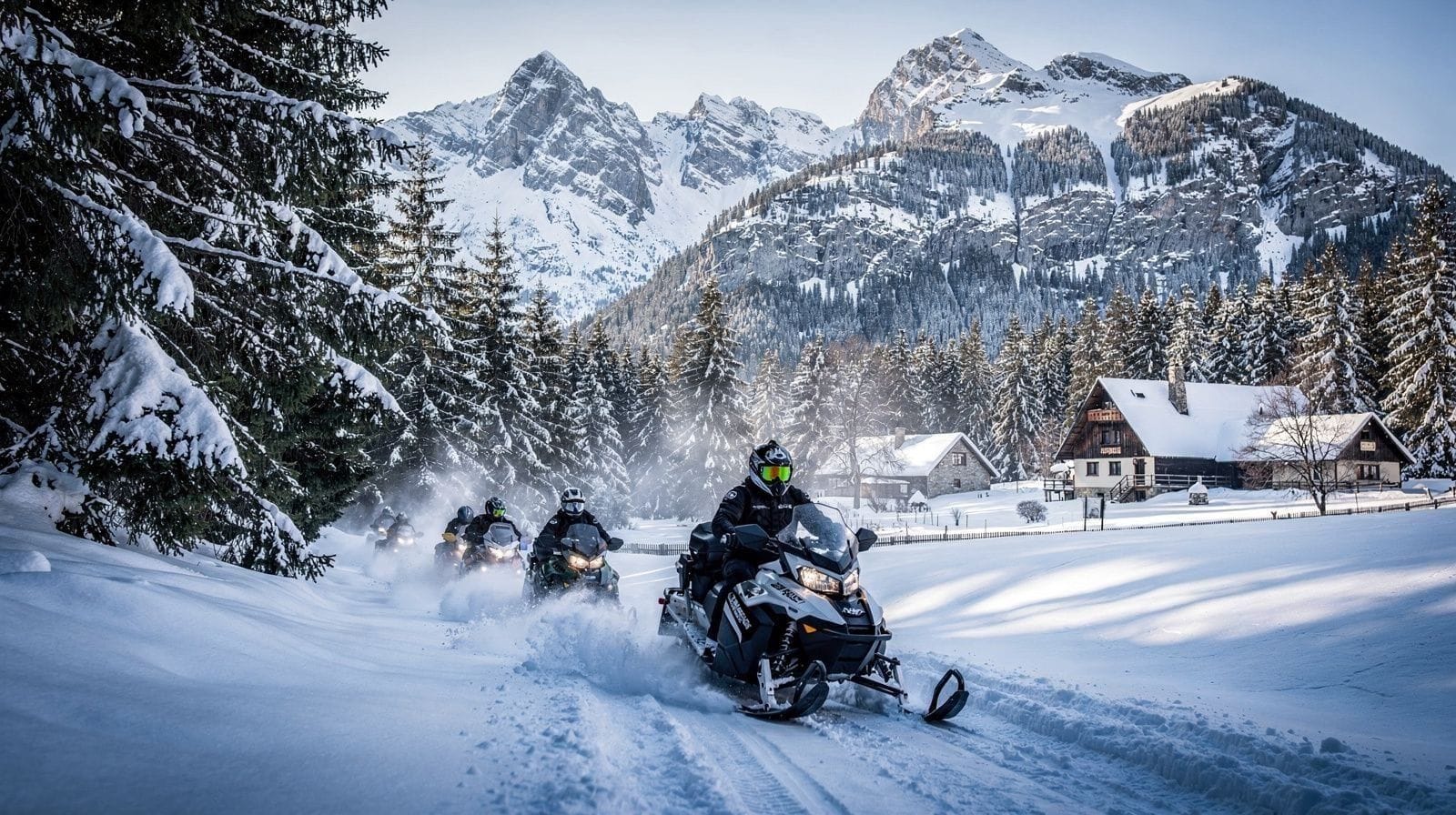 Circuits en motoneige autour de Zakopane